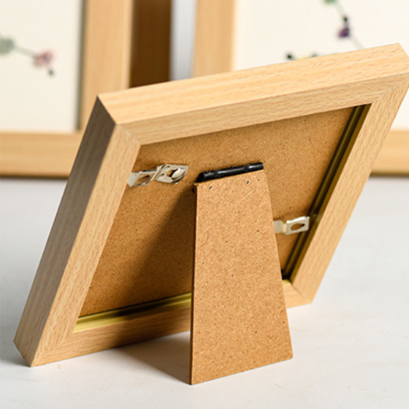 Personalized Engraved Name and Zodiac Sign Wood Frames Home Decoration