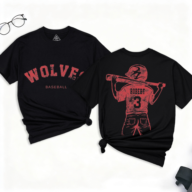 Personalized Baseball Mom Shirt Baseball Player Graphic Choice Custom Baseball Team Name Player Name Number Gift for Baseball Mom