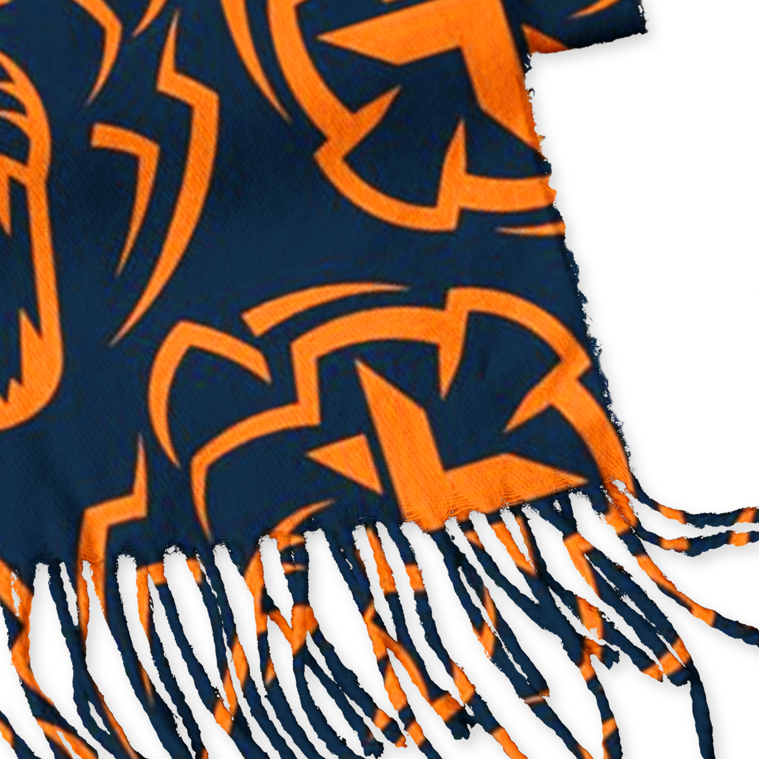 Max‑Inspired Beast Graphic Fringed Fan Scarf Grand Prix Racing Wrap Max Verstappen Supporter Poncho With Tassels