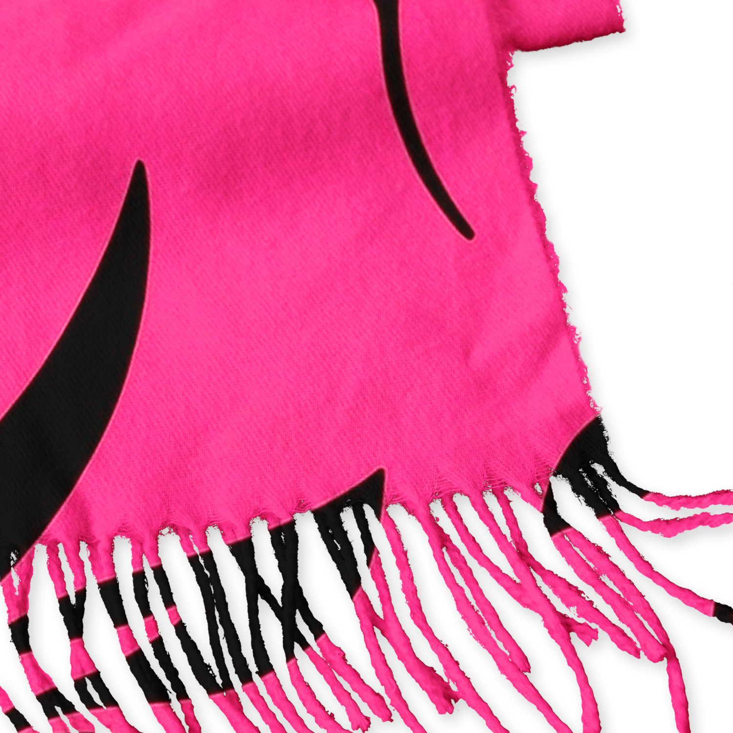Grand Prix Racing Fan Fringe Poncho, Tropical Leaf Art Shoulder Wrap Shawl