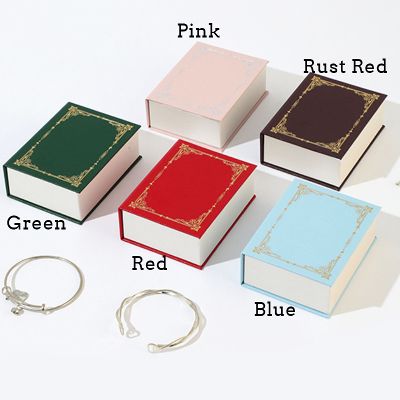 Personalized Wedding Ring Holder Custom Book Ring Box Unique Ring Bearer Box Bride To Be Gift Engagement Gift