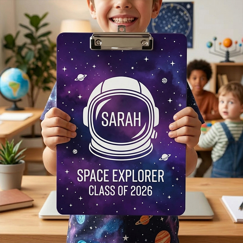 Personalized Space Explorer Galaxy Astronaut Helmet Name Class Of 2026