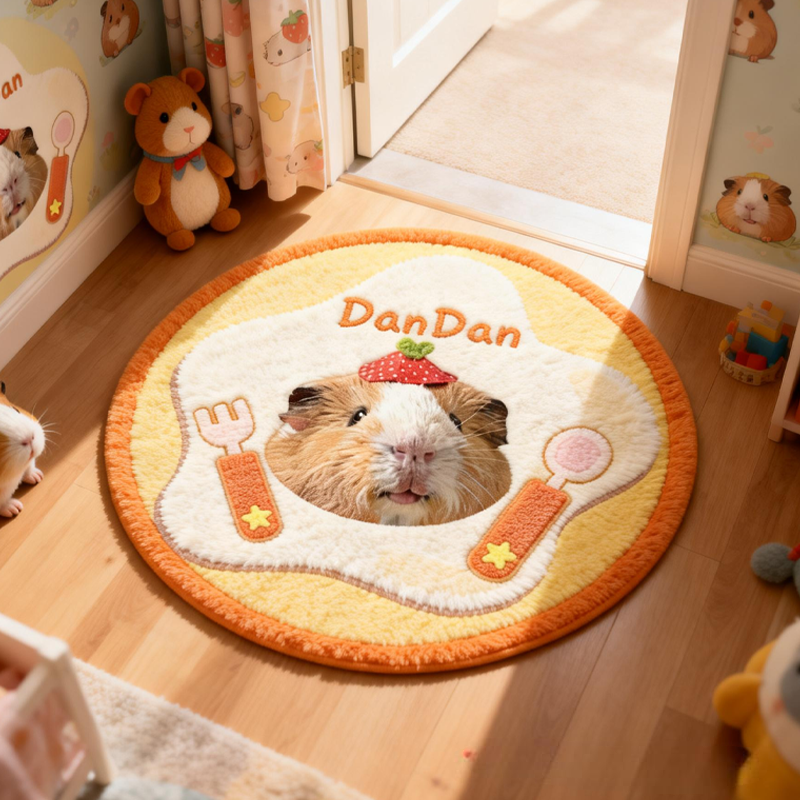 Personalized Cute Hamster with Name Home Decor Unique Pet Lover Gift Birthday Gift for Kids