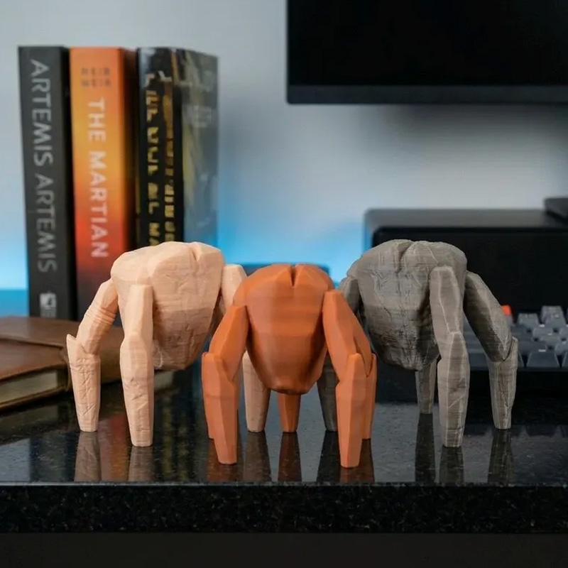 Personalized Funny Desk Buddy Clay Style Geek Office Gift Quirky Pen Holder For Fans Rocky Figurine 3D Printed Movie Pen Holder Themed