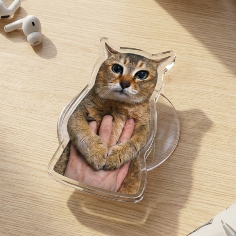 Personalized Meimei Cat Phone Grip Stand Cute Meme Cat Airbag Holder Secure Comfortable Smartphone Handheld Accessory