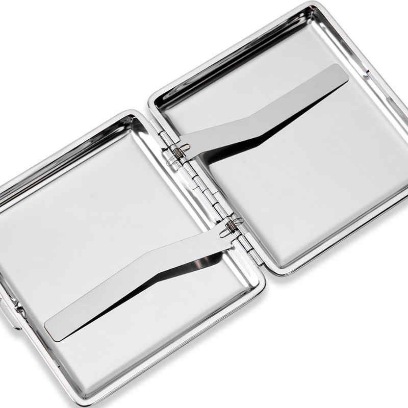 Personalized Save Meimei Cat Cigarette Case Cute Meme Cat Metal Smoking Box Portable Pocket Holder Gift For Fans
