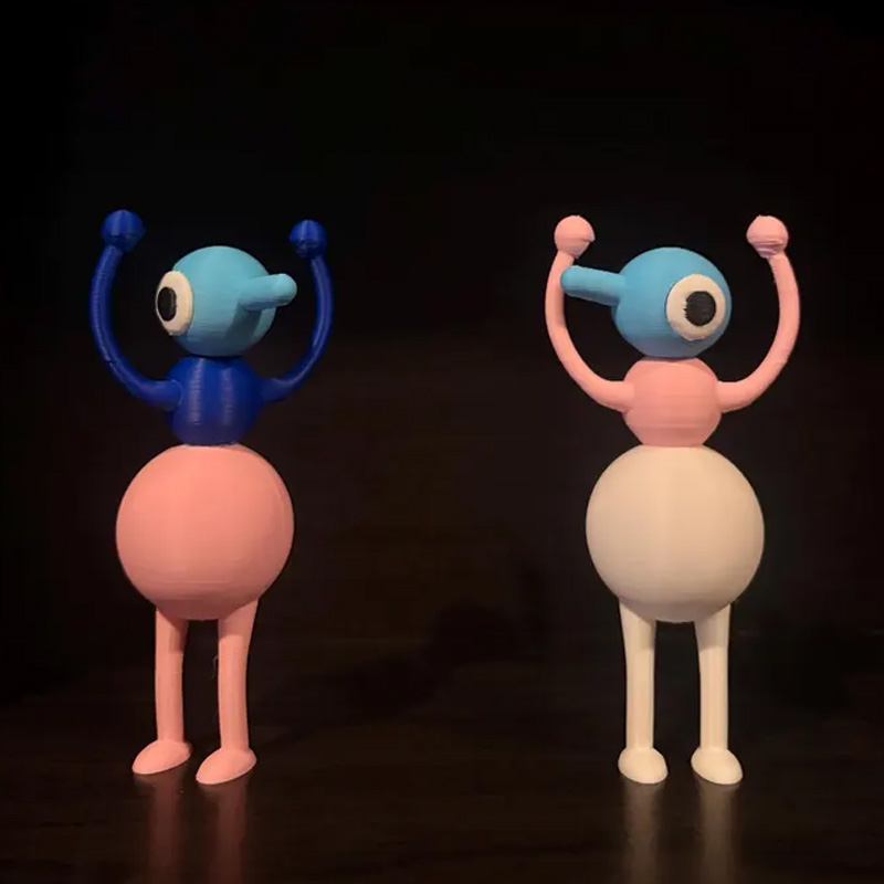 Personalized Big Walk Figurines Magnetically Swappable Cute Character Toy Customizable Collectible Desk Decor Gift