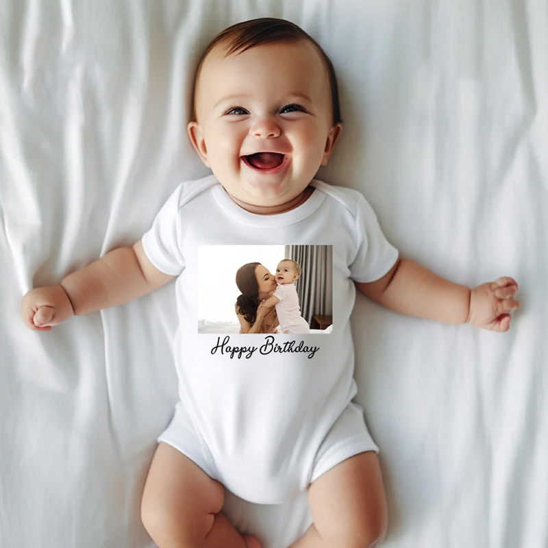Personalized Family Picture Theme Custom Name Special Celebration Outfit Baby Bodysuit