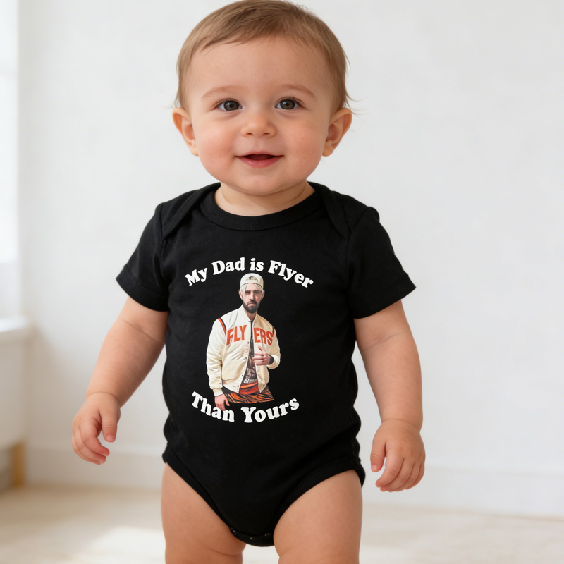 Personalized Funny Quote Theme Custom Photo and Text Humor Graphic Cute Family Gift Baby Bodysuit