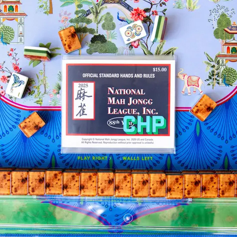 Personalized Mahjong Card Holder Gift Christmas Gift for Mahjong Player Monogram Mahjong Accessories
