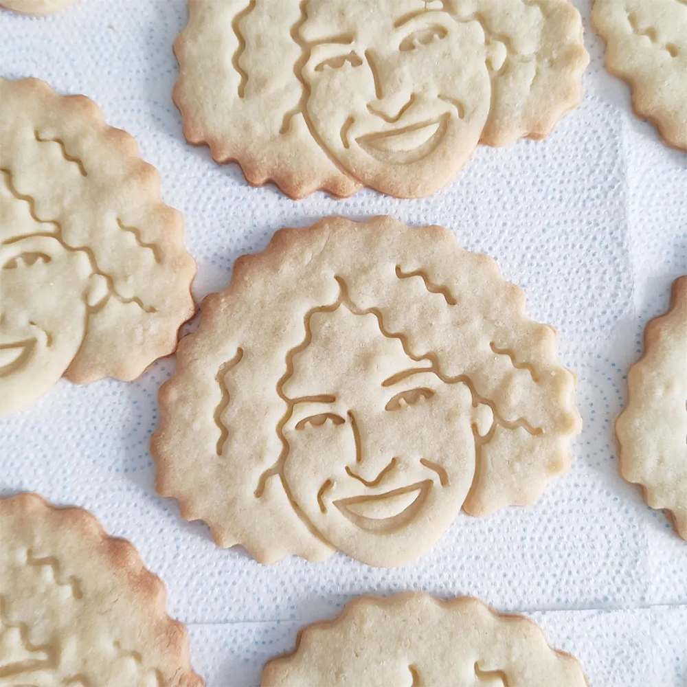 Personalized Couple Face Cookie Cutter Custom Photo Baking Accessory Gift For Anniversary And Wedding Couples