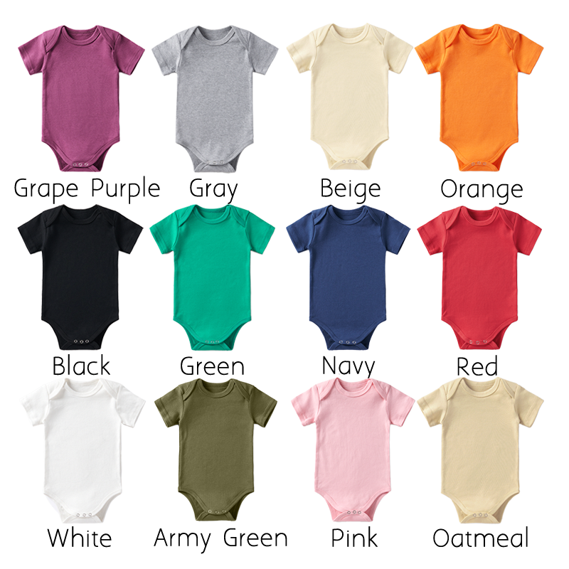 Personalized Double Sided Soccer Baby Onesie with Editable Front Title and Custom Name And Number on Back  Soft Cotton Fabric