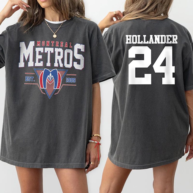 Personalized Montreal Metros 1909 Hockey Washed T-Shirt for Ice Hockey Lovers
