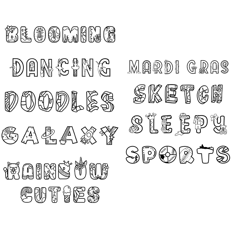 Personalized DIY Doodle Pillowcase for Kids Custom Name & Design Creative Gift for Parties and Fun Activities