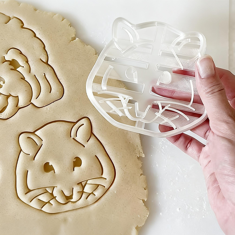 Cartoon Hamster Cookie Cutter Children Biscuit Birthday Gifts for Kids