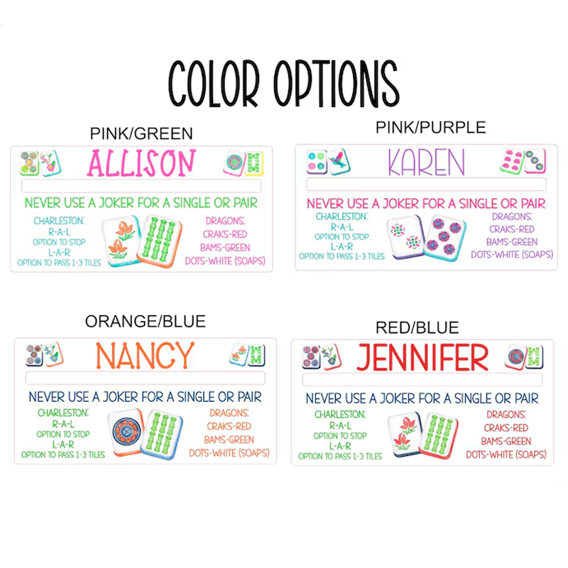 Personalized Mahjong Line Reader Mahjong Accessories Custom Mahjong Gifts Mahjong Line Finder Mahjong Lover Gift Mahjong Gift 