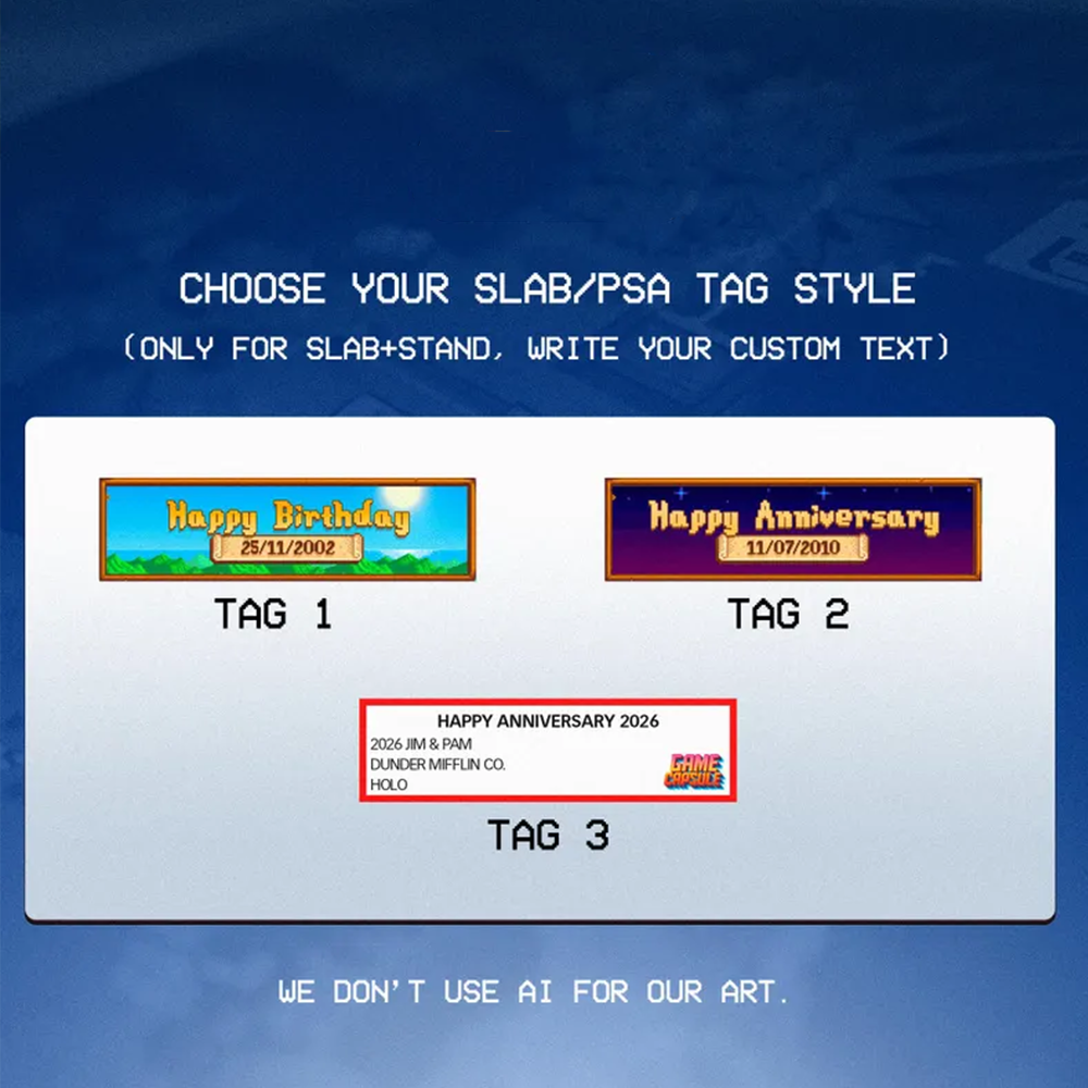 Personalized Cartoon Style Custom Trading Card Pixel Art Photo Card for Birthday Anniversary and Couple Gifts