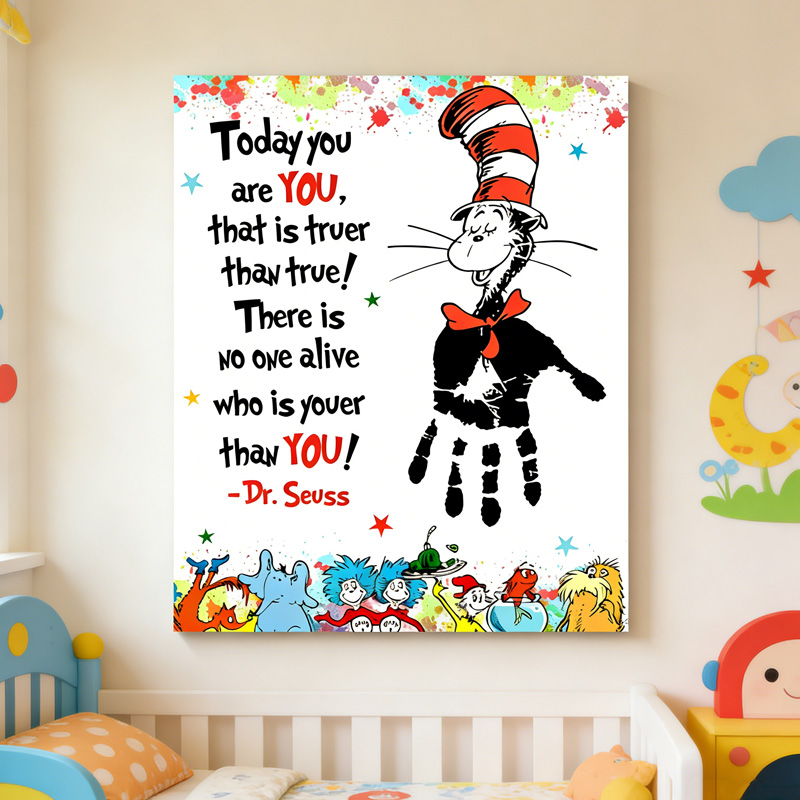 Kids Room Quote Colorful Nursery Classroom Inspiration Positive Message Decor Wall Art Inspirational Decor