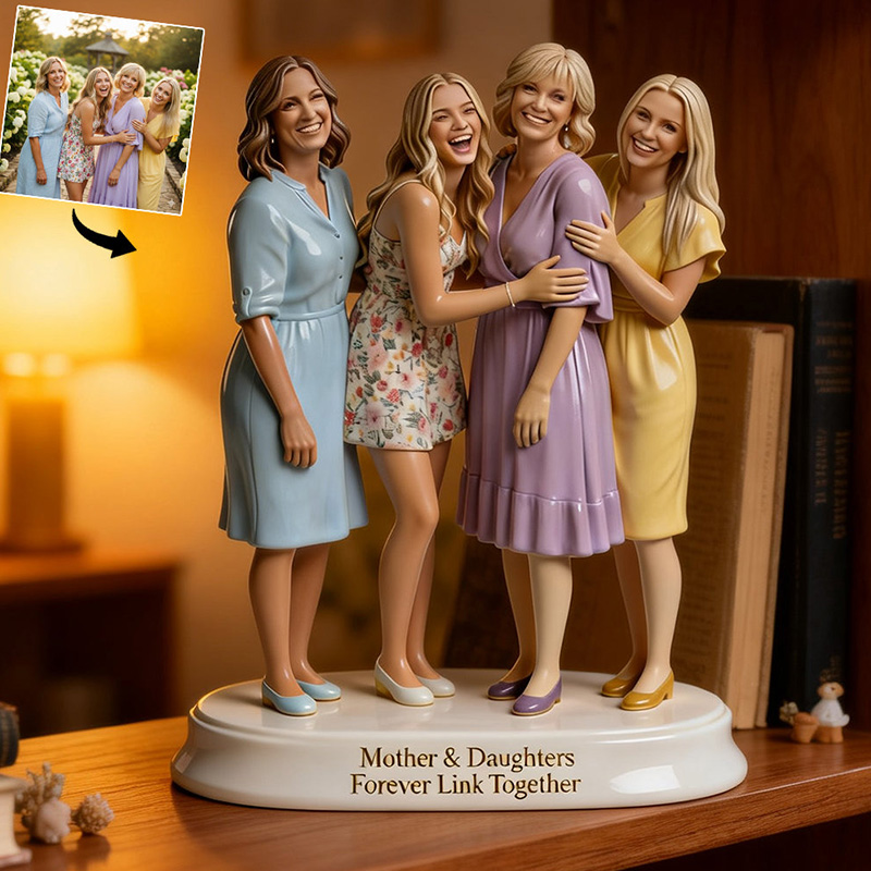 Personalized From Any Photo Custom Mother Custom Shaped Acrylic Plaque Mother's Day Gift