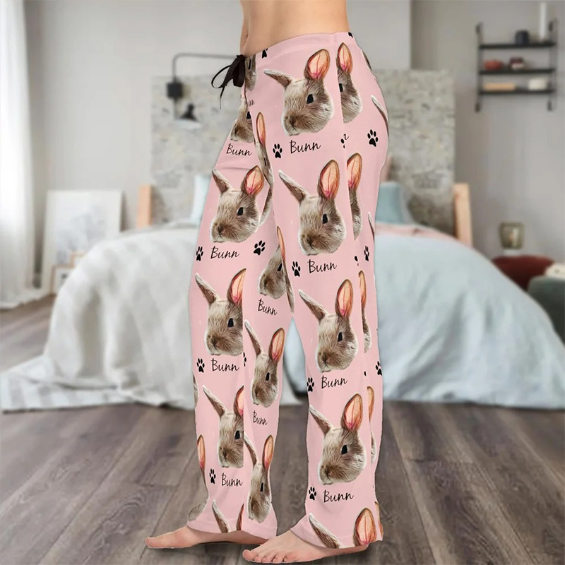 Personalized Name Horse Face Pattern Pajama Personalized Horse Pajama Set for Family Birthday Gift Gift for Horse Lovers Animal Lovers