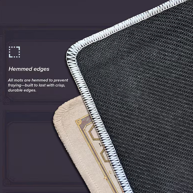 MTG Beginner Playmat Learn to Play Magic the Gathering Mat with Zones Commander & Turn Order Guide New Player Teaching Card Mat