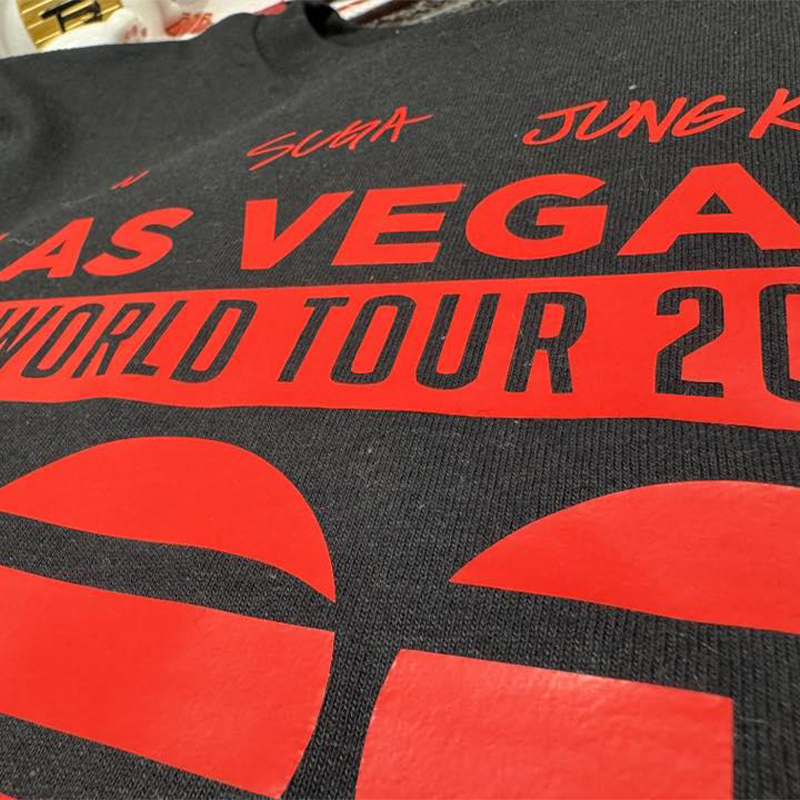 Personalized BTS World Tour 2026 T-Shirt Custom Concert City Checklist K-Pop Tee for ARMY