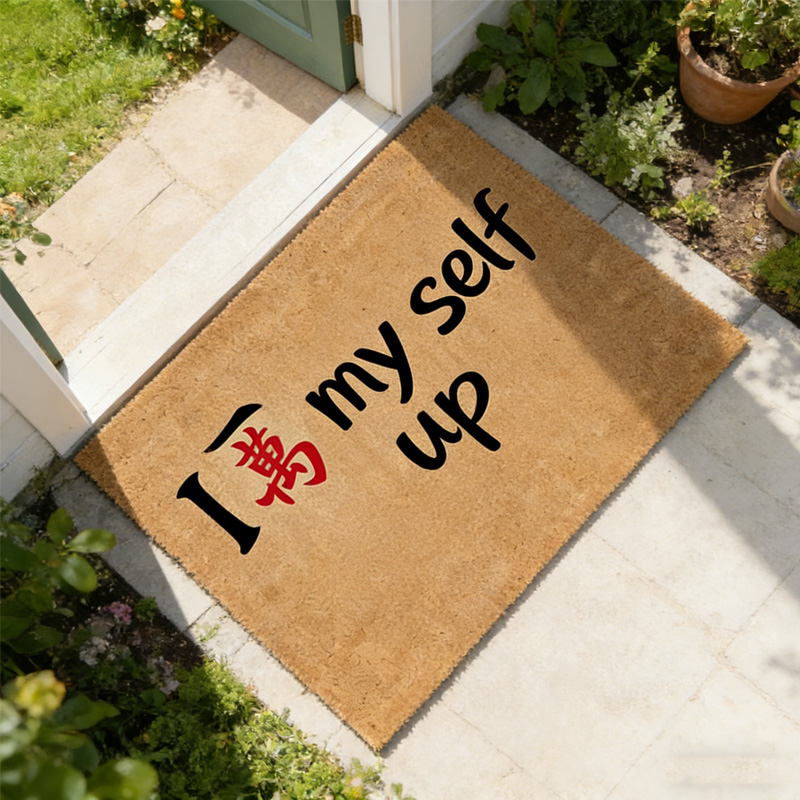 I Crack Myself up Mahjong Doormat Mahj House Decor Mahjong Outdoor Mat Housewarming Gift Mahjong Lover Player Gamer Gift