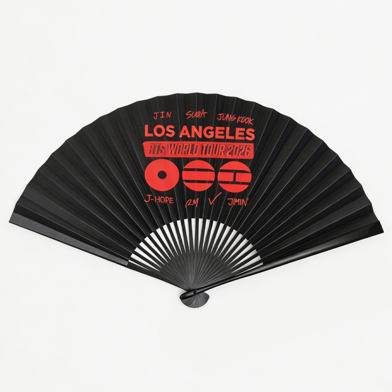 Kpop World Tour Members Names Reusable Gift Hand Fan Kpop Fans Hand Fan
