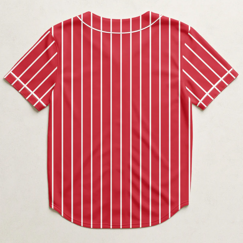 Personalized Striped Baseball Jersey For Kids With Cute Truck Graphic Name Number Soft Playful Sports Top