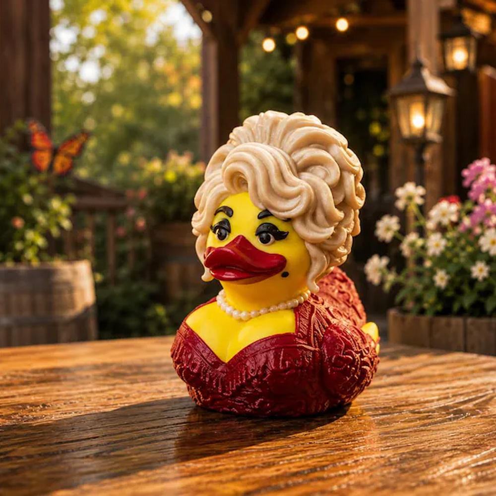 Dolly Parton Duck 3D Printed Dolly Duck Country Music Dashboard Duck Dolly Parton Gift