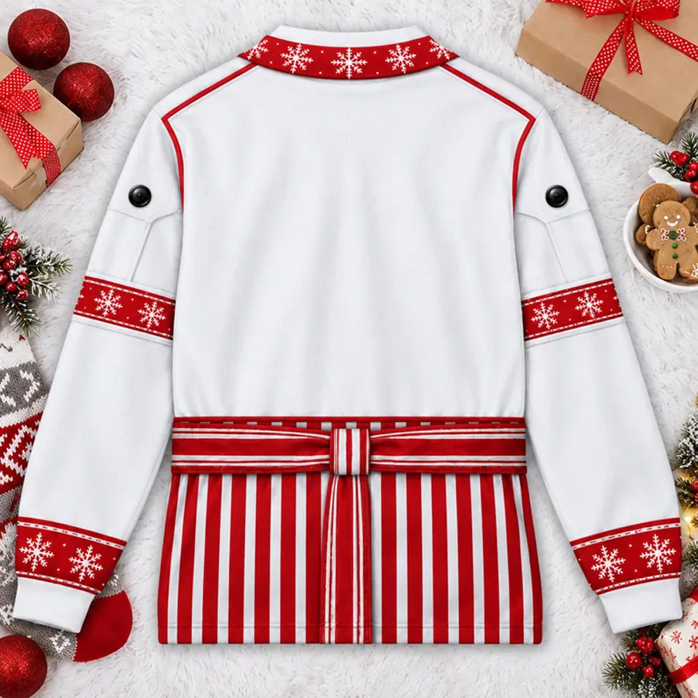 Personalized Christmas Muscular Chef Apron Funny Gingerbread Baking Costume Sexy Holiday Kitchen Gift For Men Couples Ugly Sweater