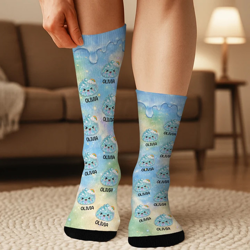 Personalized Gifts for Girls Boys Dumpling Socks