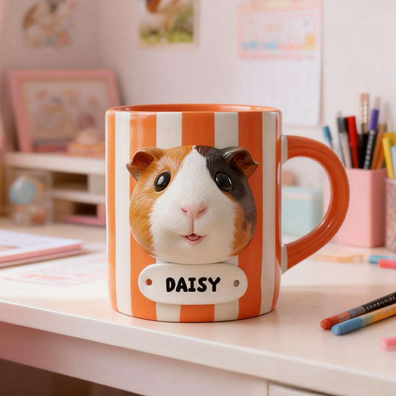 Personalized Beautiful Animals Accent Mug Animals Lover Gift Birthday Gift