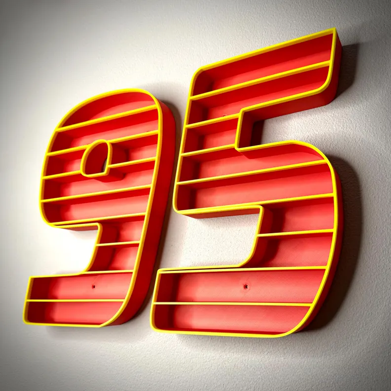 95 Cars Theme Mini Shelf Storage For Mini Racers Matchbox Toys Gifts for Kids and Collectors