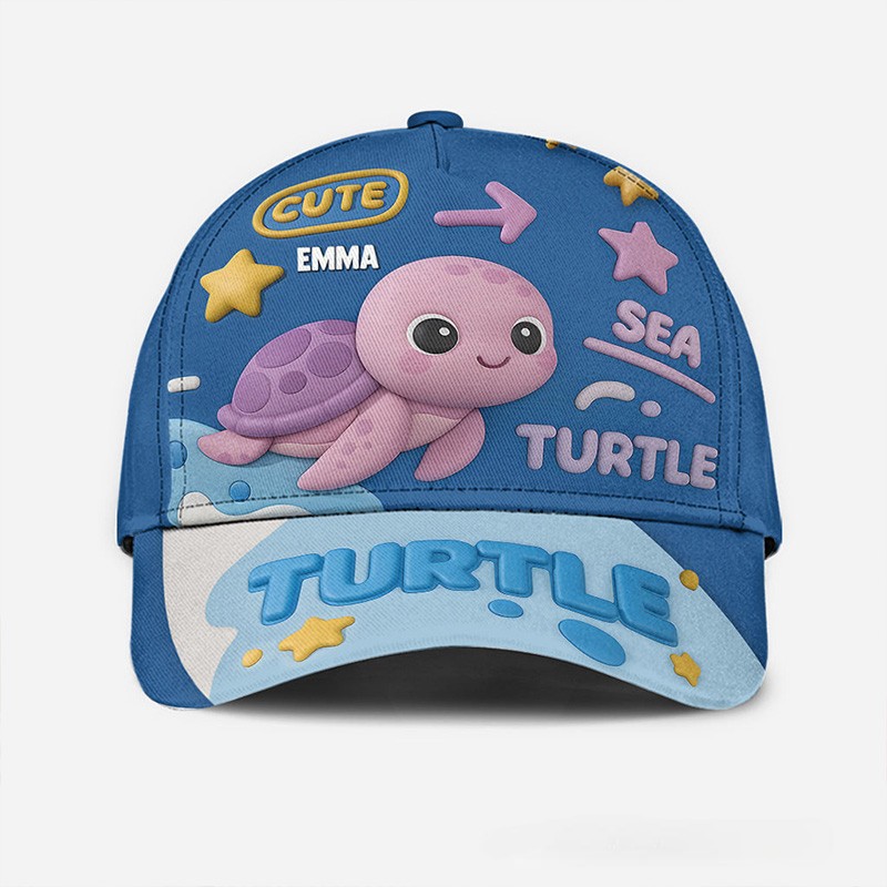 Personalized Dream Horse Magic Cap with Custom Name and Whimsical Pastel Design Perfect for Dreamy Adventures Kid Classic Cap