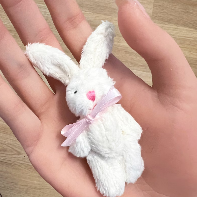 Easter Basket Stuffers for Boys and Girls Cuddly Bunny Pocket Hug Gift for Kids 