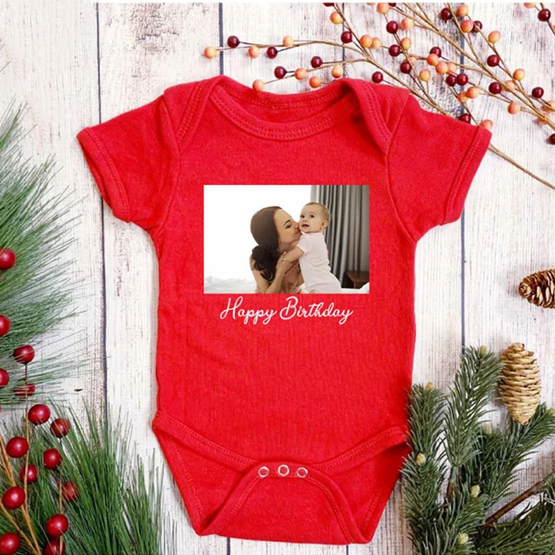 Personalized Family Picture Theme Custom Name Special Celebration Outfit Baby Bodysuit