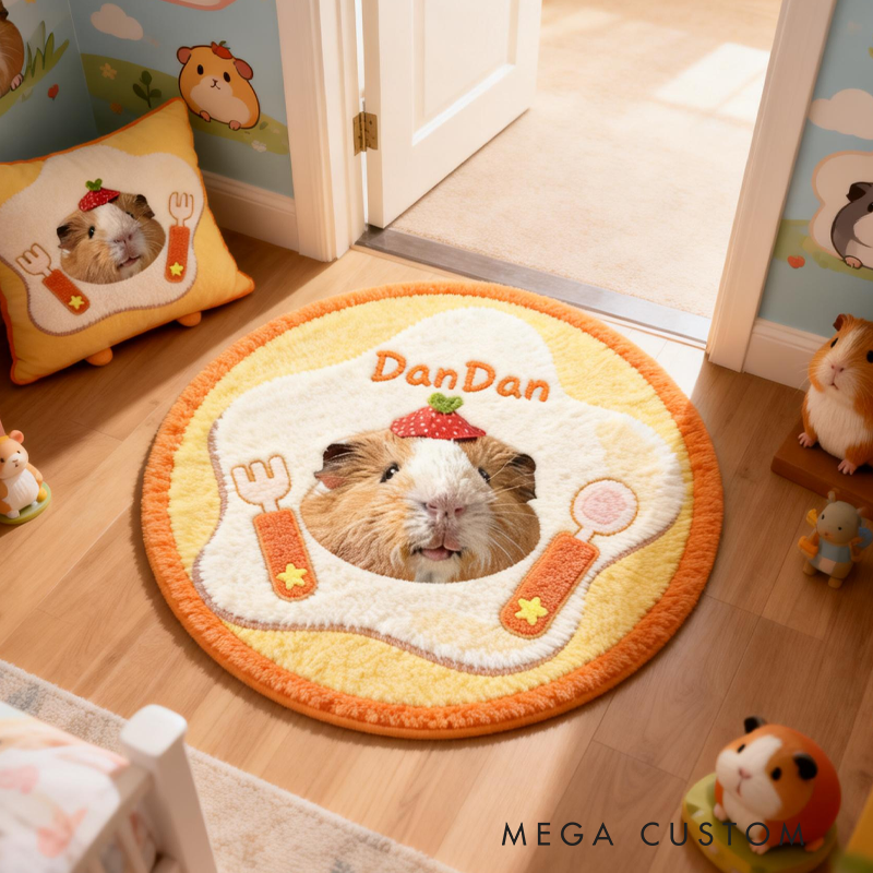 Personalized Cute Hamster with Name Home Decor Unique Pet Lover Gift Birthday Gift for Kids