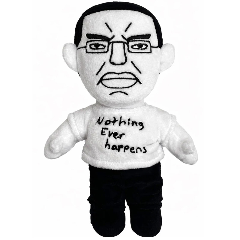 Funny Angry Face Meme Plush Doll Set Internet Chud Expression Toy Soft Stuffed Figure Gift Collectible Chud Soyjak Chudjak Plush