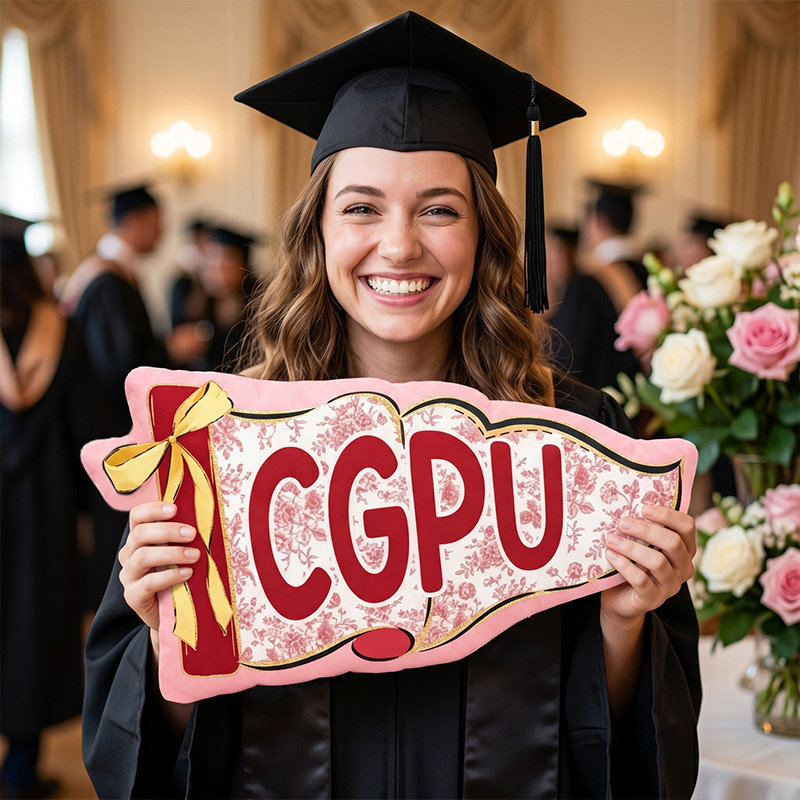 Personalized Graduation College Pennant Custom Name School Pride Senio