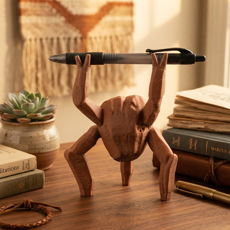 Personalized Rocky Amaze Crab Crab Pen Holder Desk Decor Themed Fun No