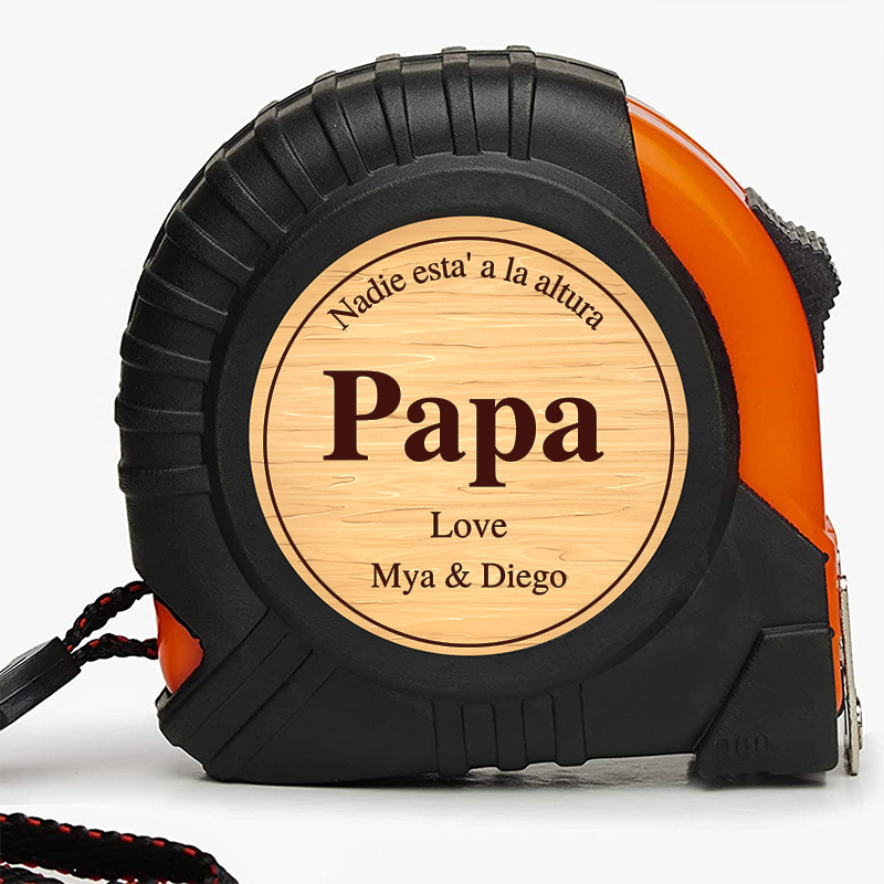 Personalized No One Measures Up Tape Measure Custom Engraved Tape Measure Gift for Dad Papa Housewarming Gift New Home Tool Accessories
