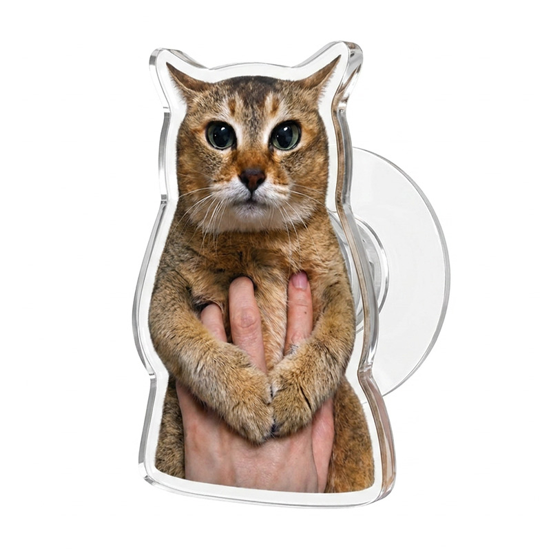 Personalized Meimei Cat Phone Grip Stand Cute Meme Cat Airbag Holder Secure Comfortable Smartphone Handheld Accessory
