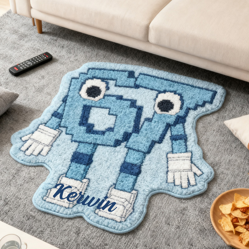 Personalized 67 Meme Rug Doormat Gamer Room Decor Gift for Game Geek Lover