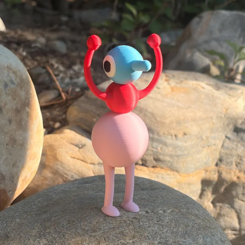 Personalized Big Walk Figurines Magnetically Swappable Cute Character Toy Customizable Collectible Desk Decor Gift
