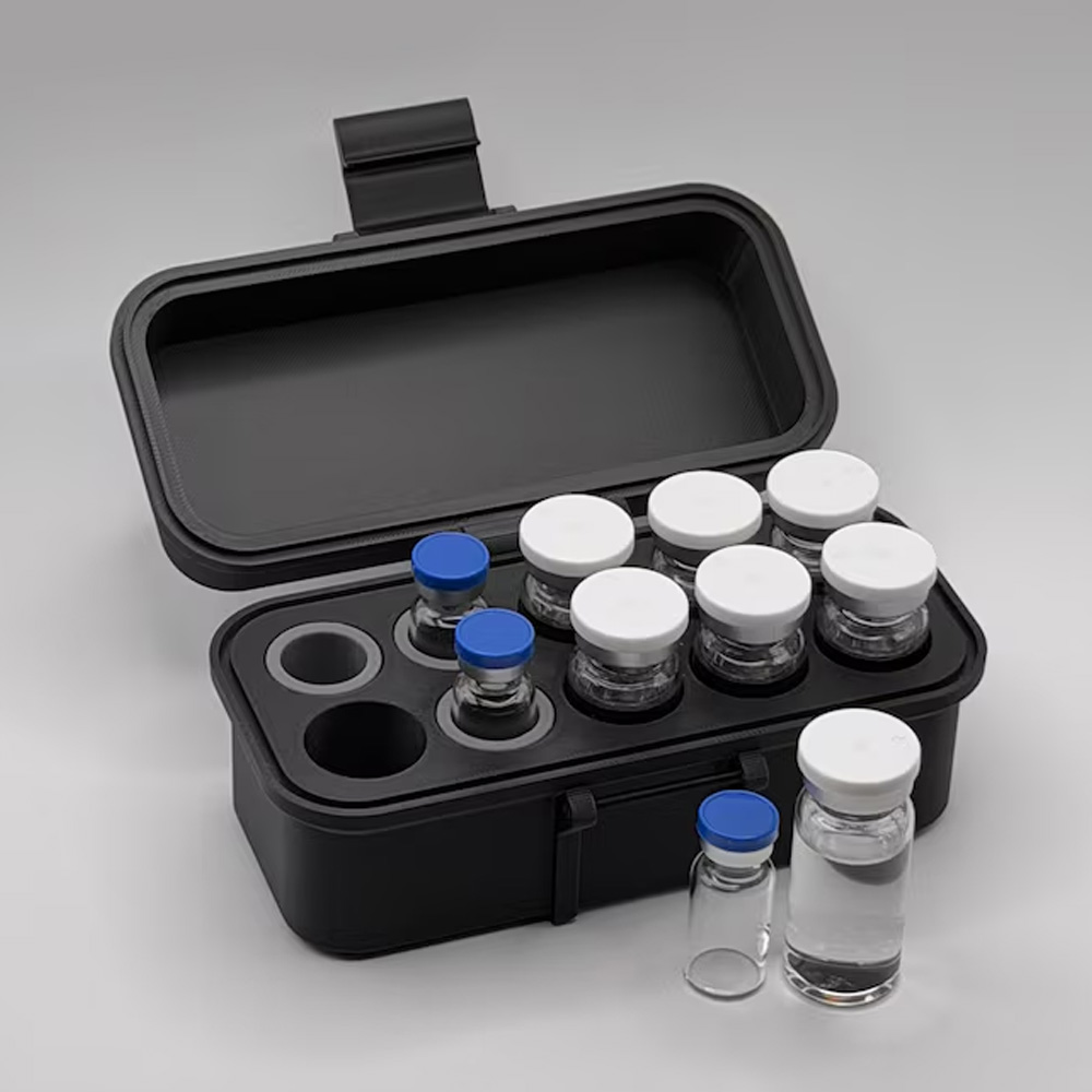 3ml 5ml 10ml Combo Vial Storage Case Peptide Insulin Trt Storage Secure and Durable