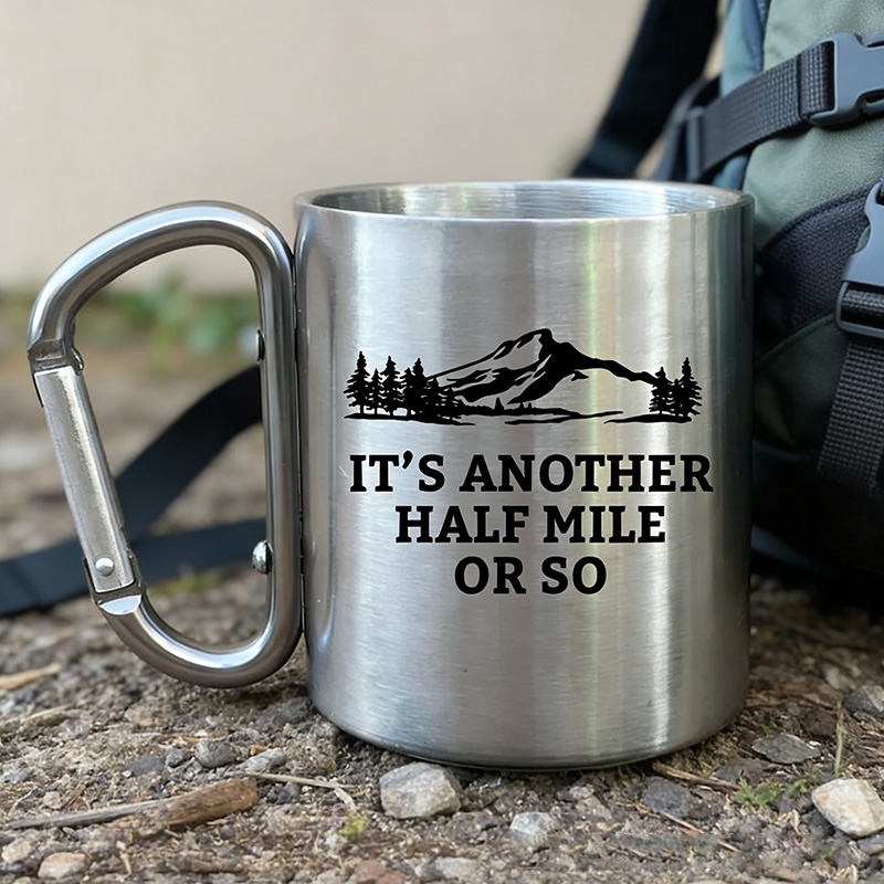 Personalized Hiker Mug Trail Hiking Cup Backpacker Mountain Climber Mug Gift for Him or Her Gift for Hiking Outdoors