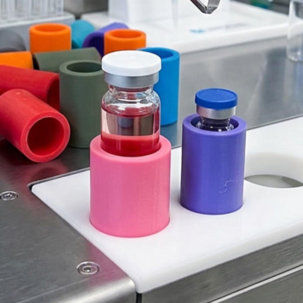 3mL Vial Shim Adapters for 10mL Slots Case Adapters for Secure Fit Peptide Insulin TRT Storage