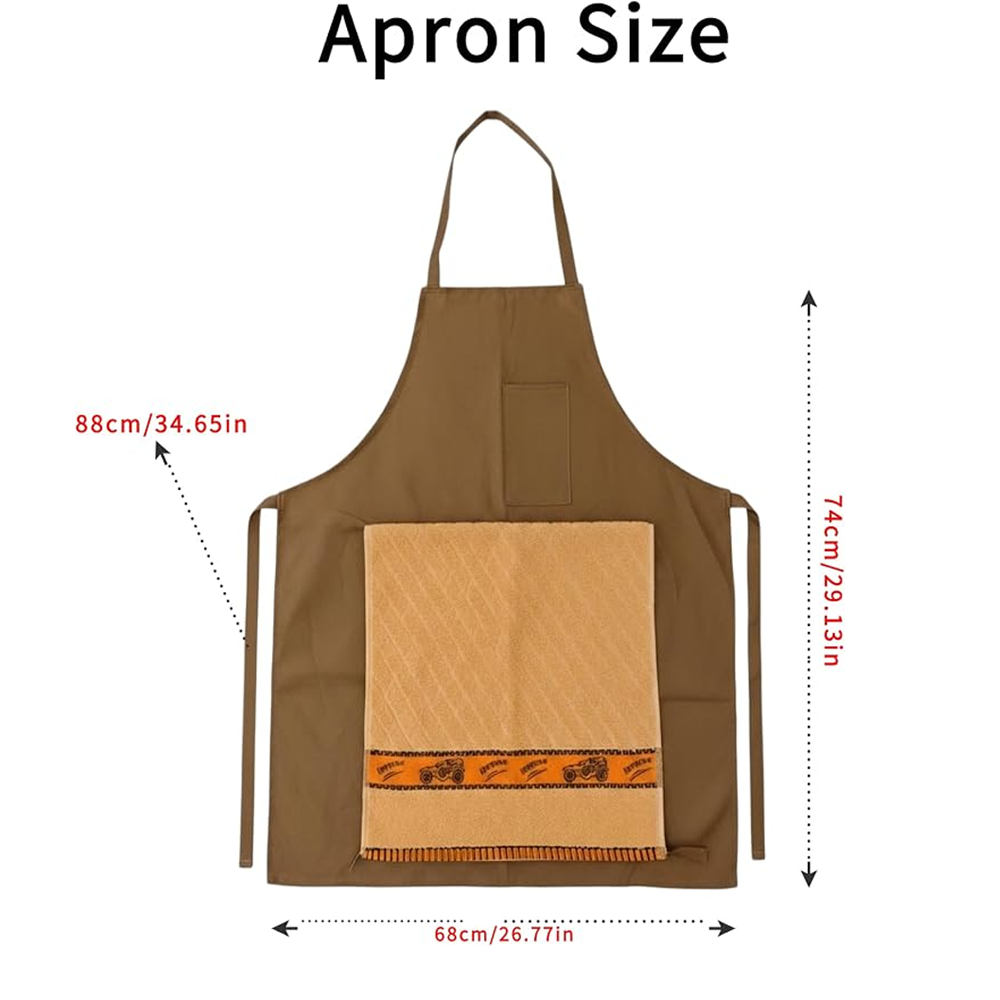 Funny Grill Apron With Hidden Towel Surprise Gag Gift For Men BBQ Chef Cooking Kitchen Party Fathers Day Present