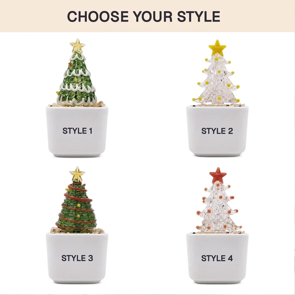 Personalized Teacher Christmas Tree Pot Gift With Custom Name Holiday Appreciation Keepsake